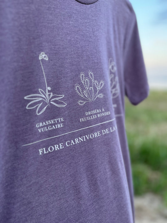 T-Shirt  "Flore Carnivore"